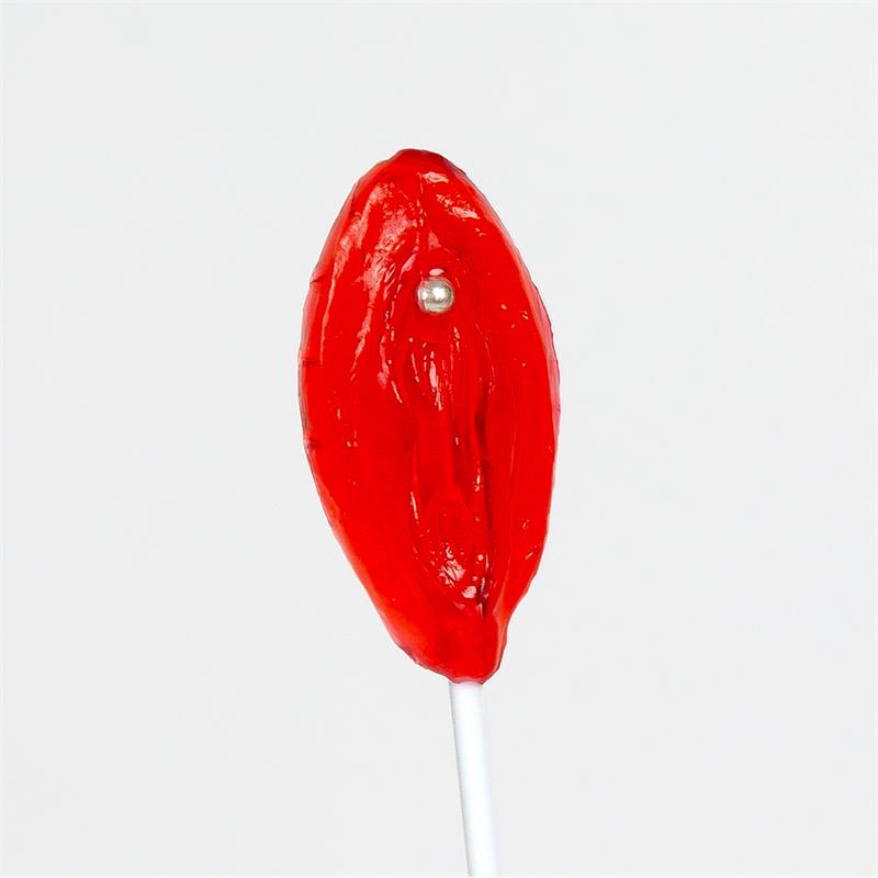 SECRET PLAY - STRAWBERRY LOLLIPOP VAGINA-SHAPED