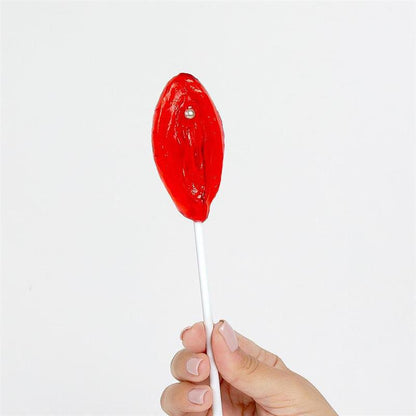 SECRET PLAY - STRAWBERRY LOLLIPOP VAGINA-SHAPED