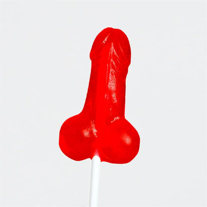 SECRET PLAY - STRAWBERRY PENIS-SHAPED LOLLIPOP