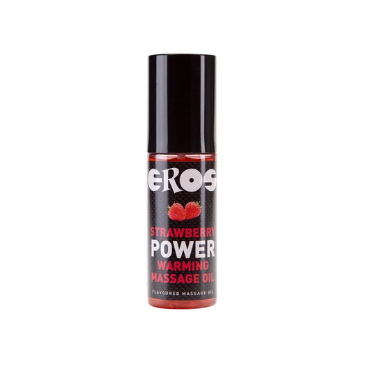 EROS - STRAWBERRY POWER WARMING MASSAGE OIL 100 ML