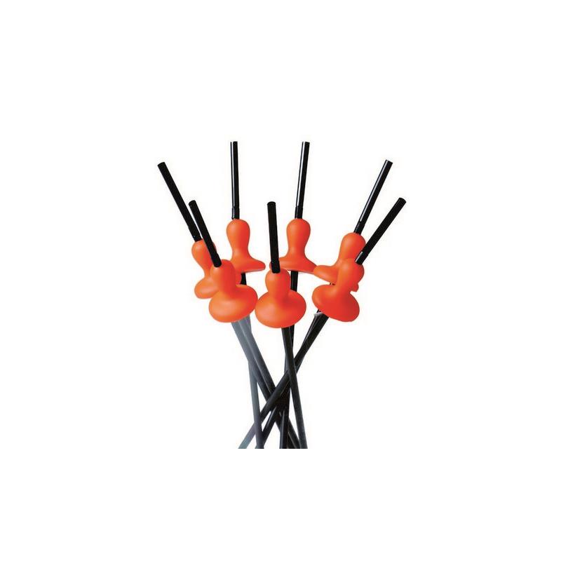 FEMARVI - STRAWS WITH BABY BOTTLE NIPPLE PACK OF 50