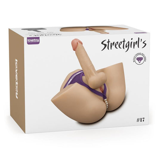 LOVETOY - STREETGIRLS 17 MASTURBATOR WITH BENDABLE DILDO
