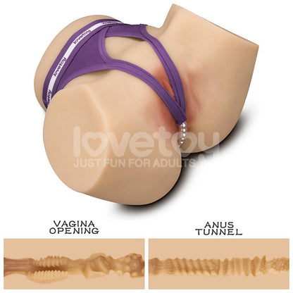 LOVETOY - STREETGIRLS MASTURBATOR DUAL MOTOR SENSATION PULSE
