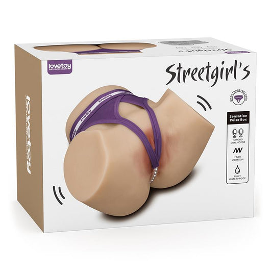 LOVETOY - STREETGIRLS MASTURBATOR DUAL MOTOR SENSATION PULSE