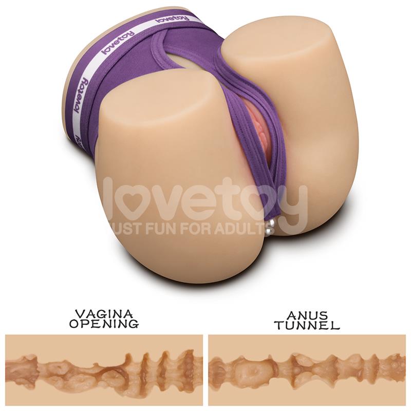 LOVETOY - STREETGIRLS MASTURBATOR WITH DUAL MOTOR SENSATION PULSE