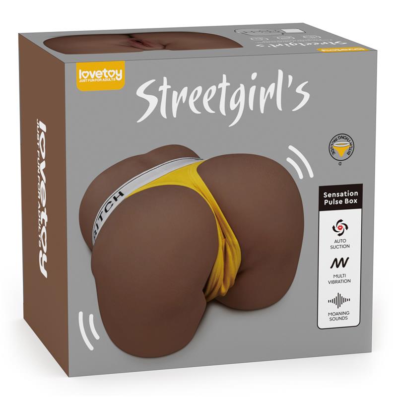 LOVETOY - STREETGIRLS SENSATION PULSE WITH VIBRATION AND MOANS