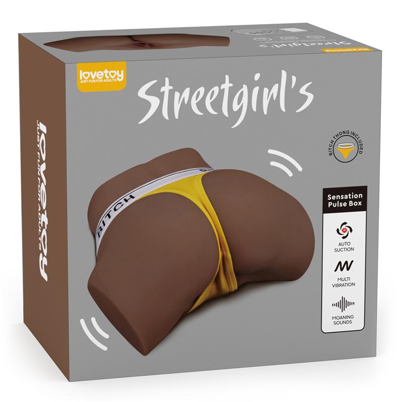 LOVETOY - STREETGIRLS SENSATION PULSE WITH VIBRATION AND MOANS