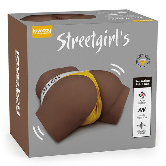 LOVETOY - STREETGIRLS SENSATION PULSE WITH VIBRATION AND MOANS