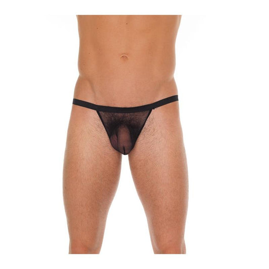 AMORABLE - TANGA NEGRA TALLA ÚNICA