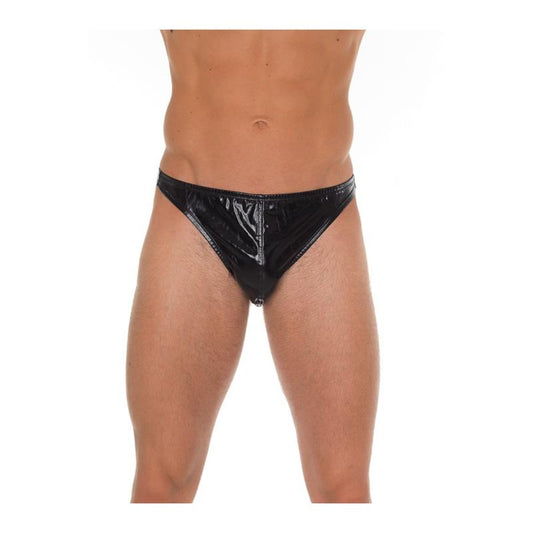 AMORABLE - TANGUITA NEGRA BRILLANTE TALLA ÚNICA