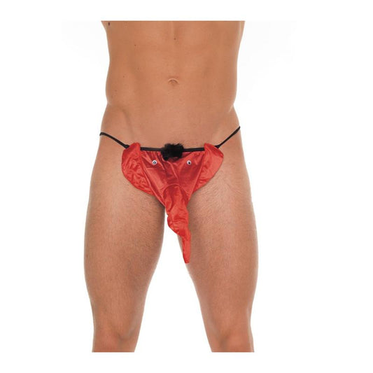 AMORABLE - STRING ELEFANT RED ONE SIZE