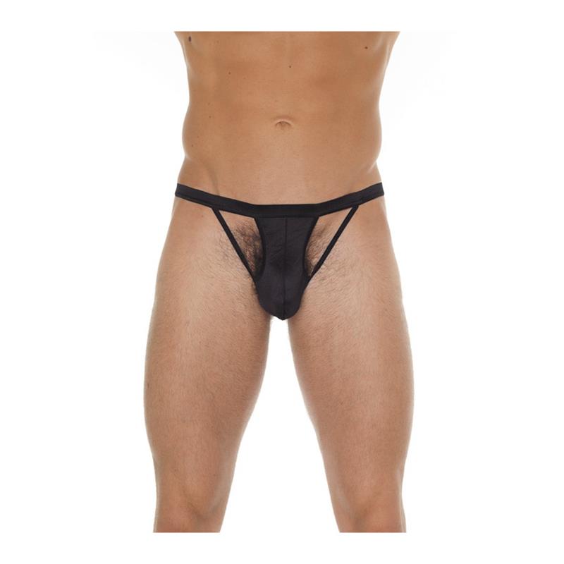AMORABLE - STRING WITH STRINGS BLACK ONE SIZE