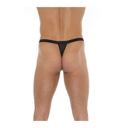 AMORABLE - TANGAS CON TIRAS NEGRO Y LEOPARDO TALLA ÚNICA