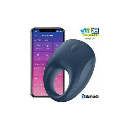 SATISFYER - STRONG ONE VIBRATING PENIS RING  WITH APP SATISFYER CONNECT
