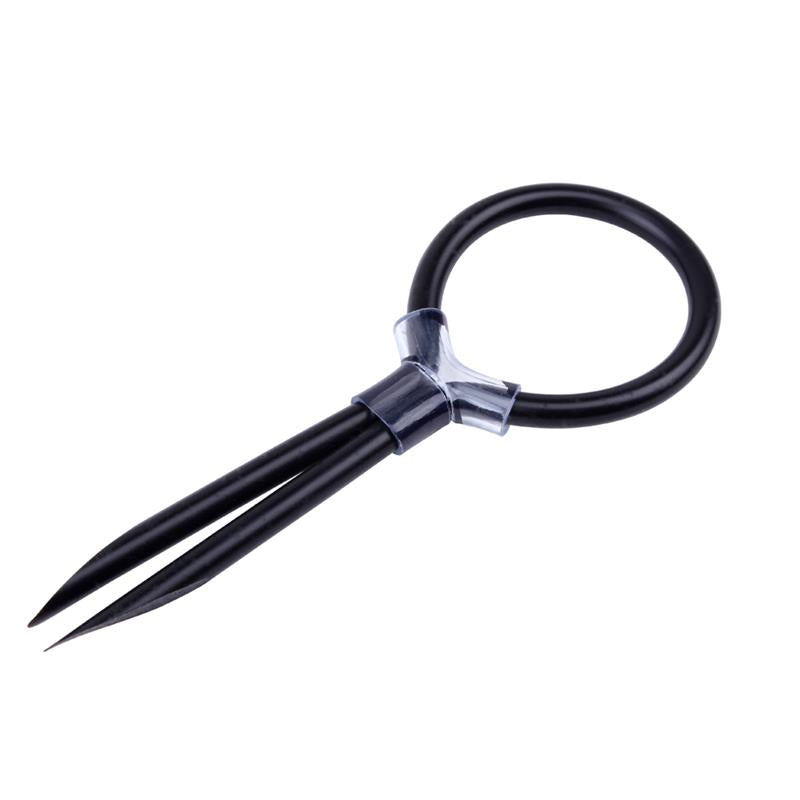 CHISA - STUD RING SILICONE BLACK