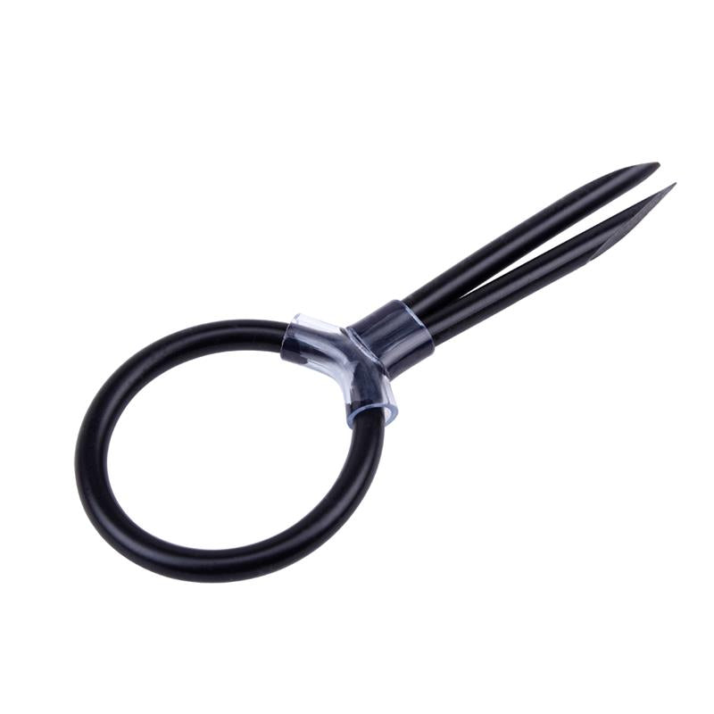 CHISA - STUD RING SILICONE BLACK