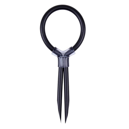 CHISA - STUD RING SILICONE BLACK