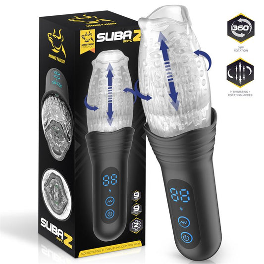 MINOTHOR - SUBAZ MALE MASTURBATOR WITH THRUSTING AND ROTATING 360º
