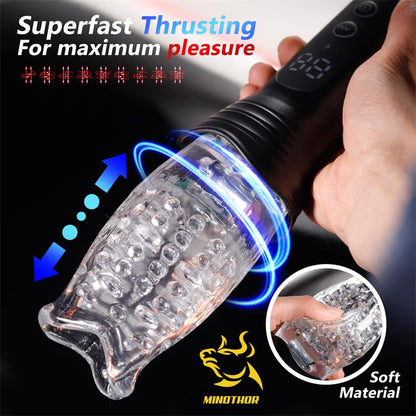 MINOTHOR - SUBAZ MALE MASTURBATOR WITH THRUSTING AND ROTATING 360º