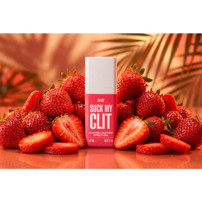 INTT - SUCK MY CLIT WILD STRAWBERRY SUCTION GEL