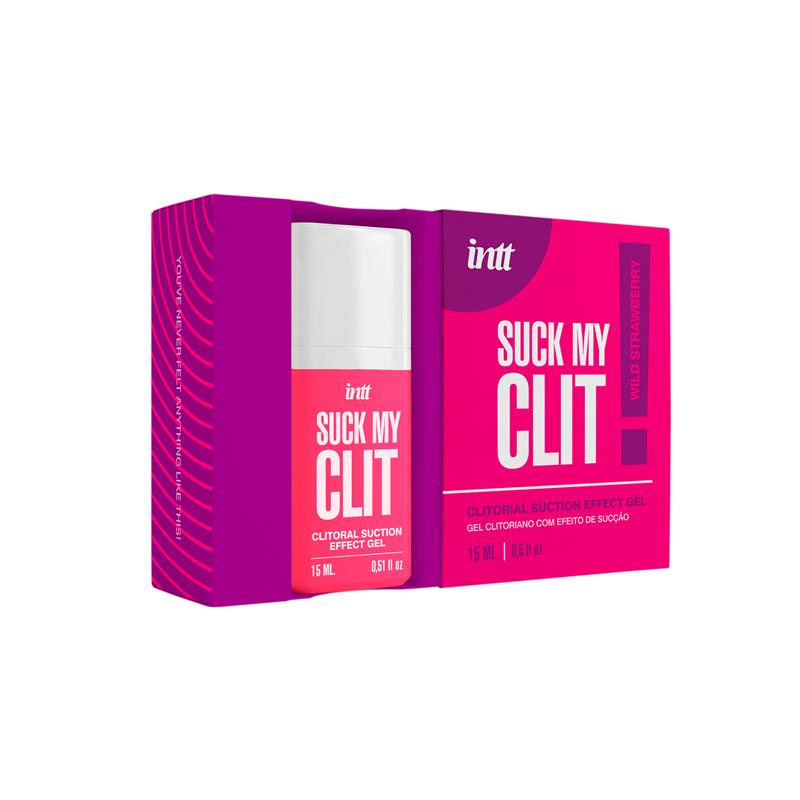 INTT - SUCK MY CLIT WILD STRAWBERRY SUCTION GEL