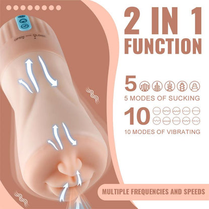XISE - SUCTROKER V2.0 I SUCKING EFFECT AND VIBRATING MASTURBATOR