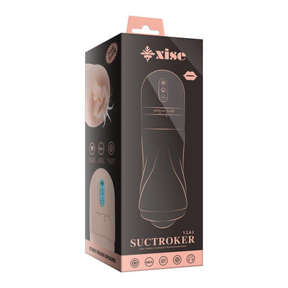 XISE - SUCTROKER V2.0 I SUCKING EFFECT AND VIBRATING MASTURBATOR