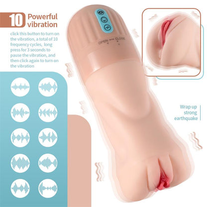 XISE - SUCTROKER V2.0 VI SUCKING EFFECT AND VIBRATING MASTURBATOR