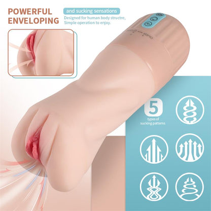 XISE - SUCTROKER V2.0 VI SUCKING EFFECT AND VIBRATING MASTURBATOR