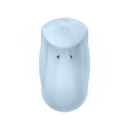 SATISFYER - SUGAR RUSH CLITORIS SUCKER AND VIBE BLUE