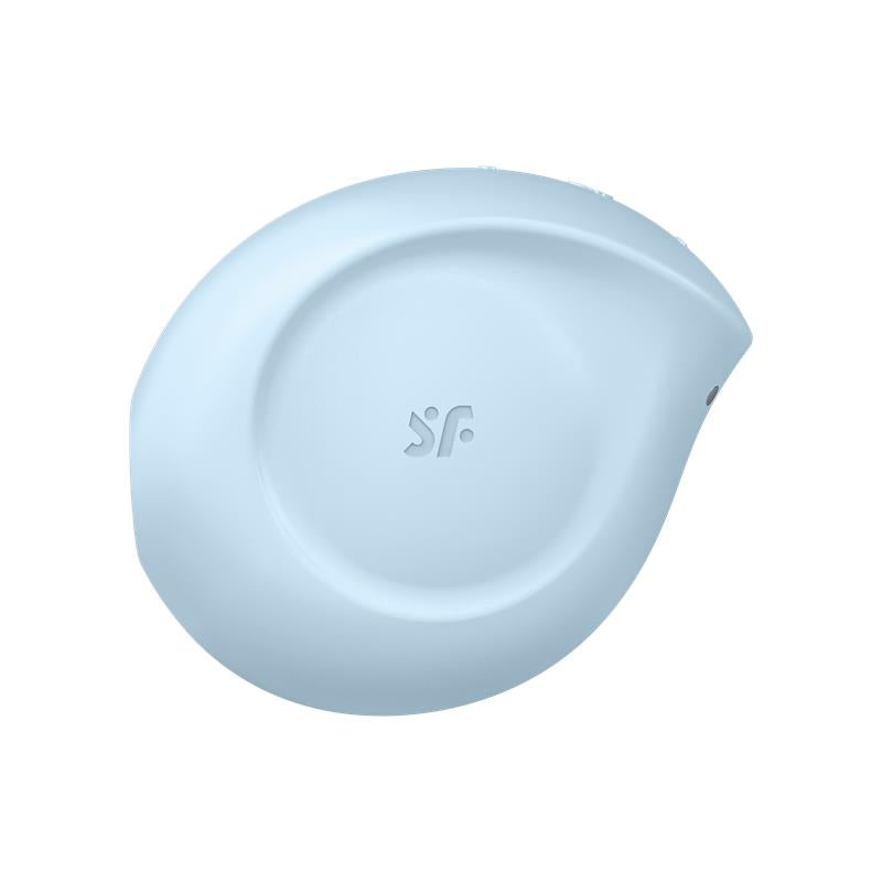 SATISFYER - SUGAR RUSH CLITORIS SUCKER AND VIBE BLUE