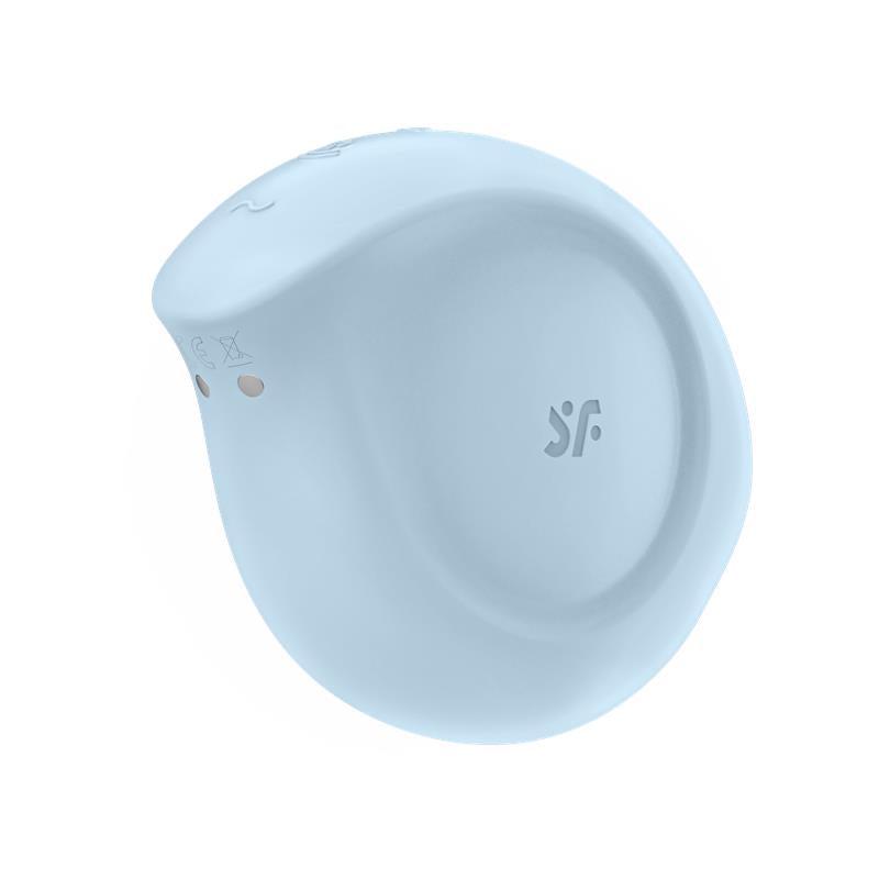 SATISFYER - SUGAR RUSH CLITORIS SUCKER AND VIBE BLUE
