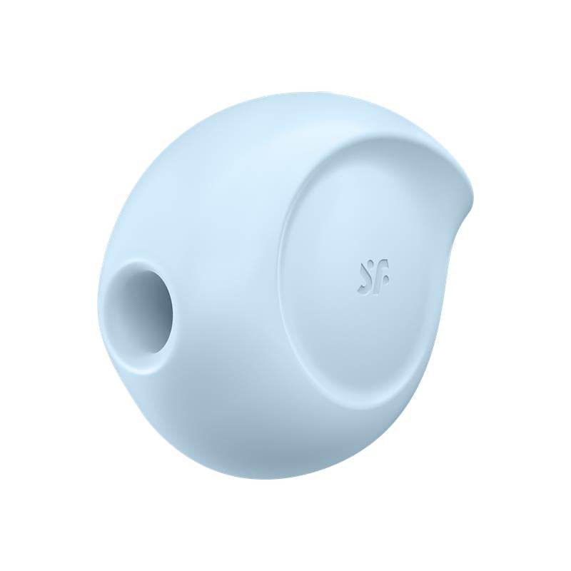 SATISFYER - SUGAR RUSH CLITORIS SUCKER AND VIBE BLUE