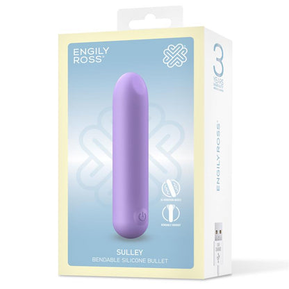 ENGILY ROSS - SULLEY VIBRATING BULLET LIQUID SILICONE UNIBODY BENDABLE USB