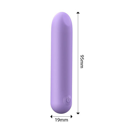 ENGILY ROSS - SULLEY VIBRATING BULLET LIQUID SILICONE UNIBODY BENDABLE USB