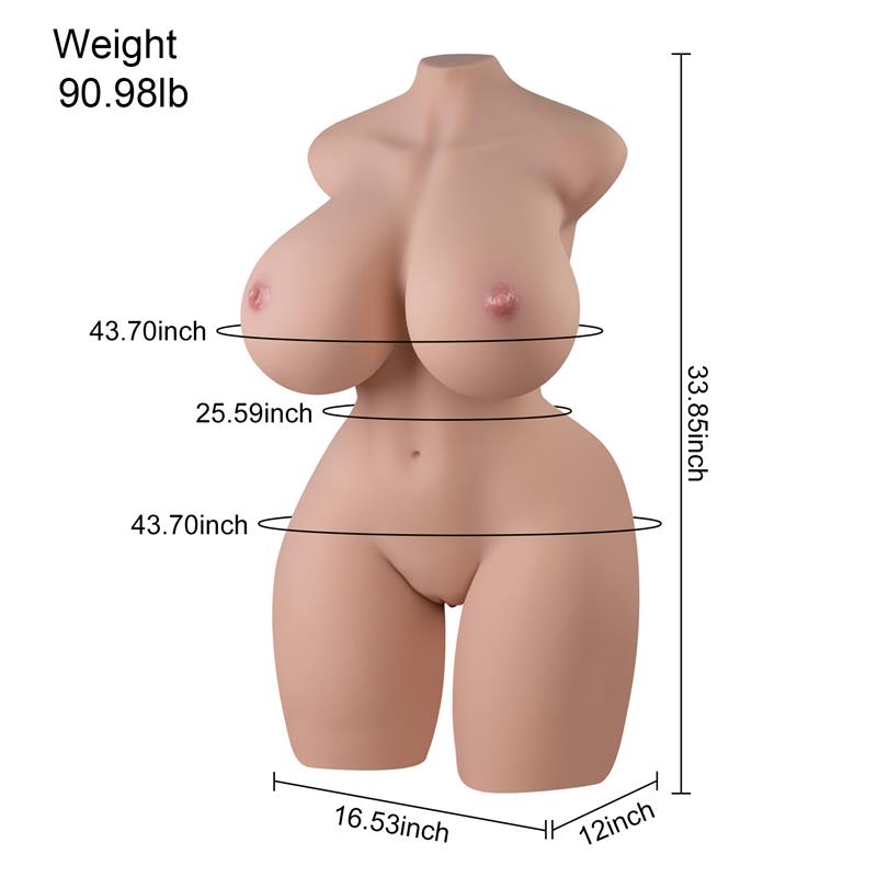 XISE - SUNNY REALISTIC TORSO 41.27 KG