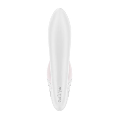 SATISFYER - SUPERNOVA CLITORIS SUCKER AND VIBE SUPER FLEXIBLE USB WHITE