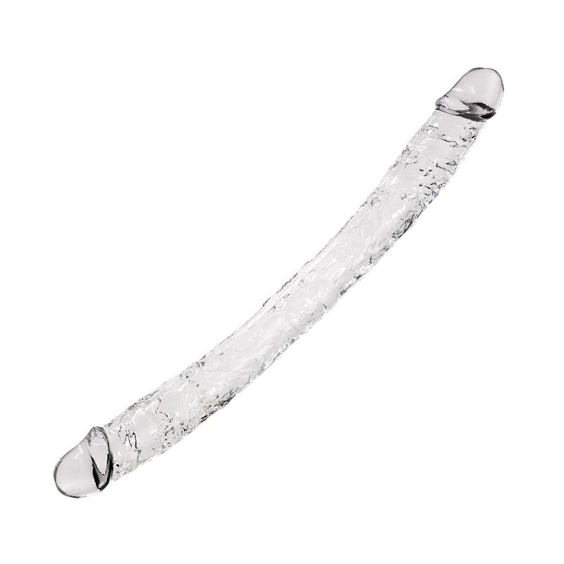 ALIVE - SUPREME DOUBLE DILDO 38.5 CM CLEAR