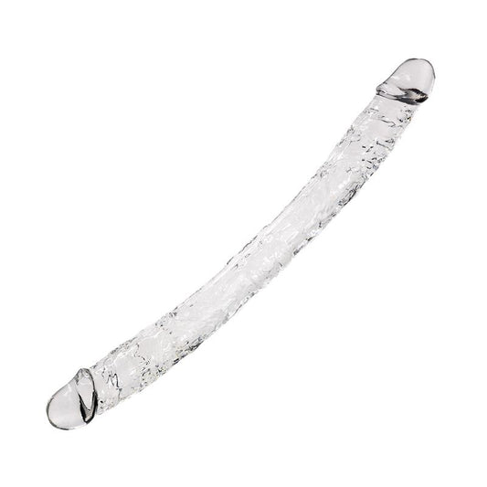 ALIVE - SUPREME DOUBLE DILDO 38.5 CM CLEAR