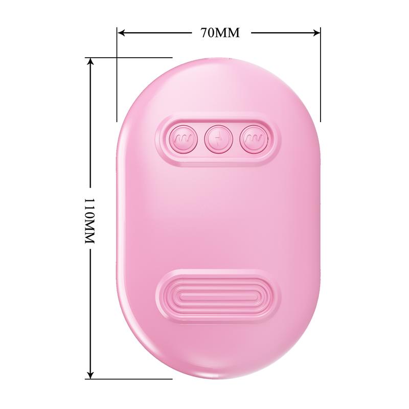 PRETTYLOVE - SURPRISE BOX VIBRATING EGG AND ELECTRIC SHOCK NIPPLE CLAMPS PINK