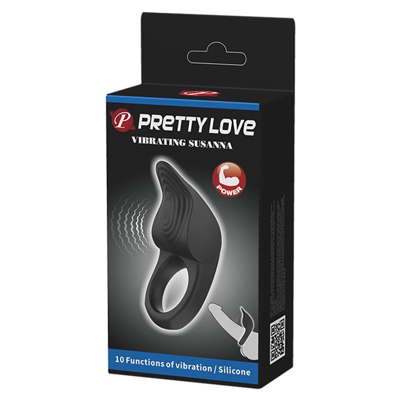 PRETTYLOVE - SUSANNA PENIS RING WITH VIBRATION