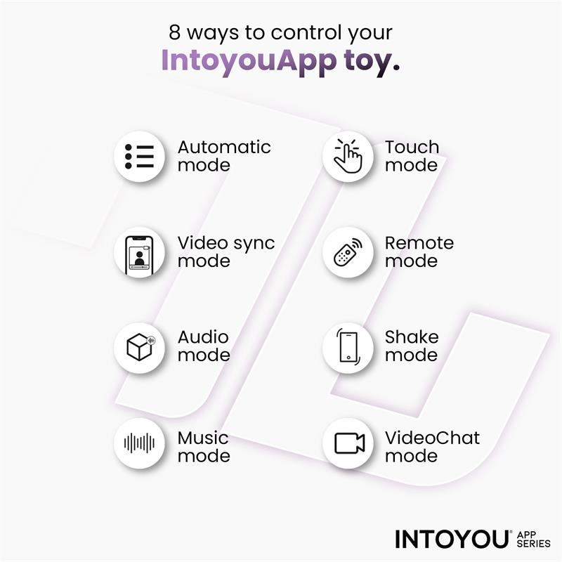 INTOYOU APP SERIES - SUVI STIMULATOR WITH LICKING, BITING, SUCTION AND VIBRATION USB-C WITH APP
