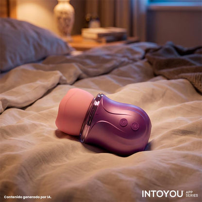 INTOYOU APP SERIES - SUVI STIMULATOR WITH LICKING, BITING, SUCTION AND VIBRATION USB-C WITH APP