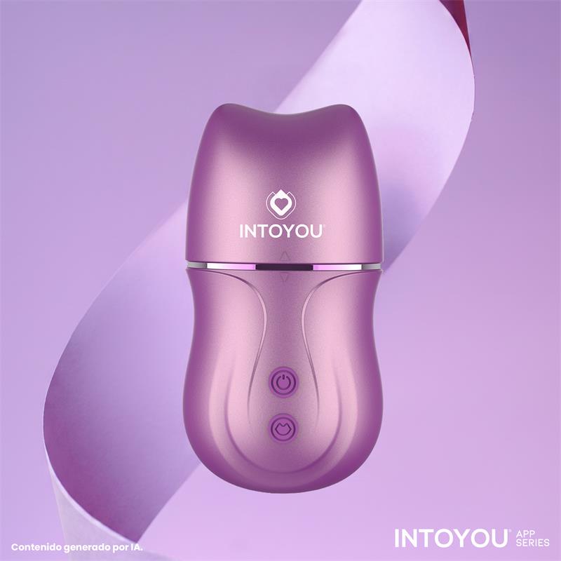 INTOYOU APP SERIES - SUVI STIMULATOR WITH LICKING, BITING, SUCTION AND VIBRATION USB-C WITH APP