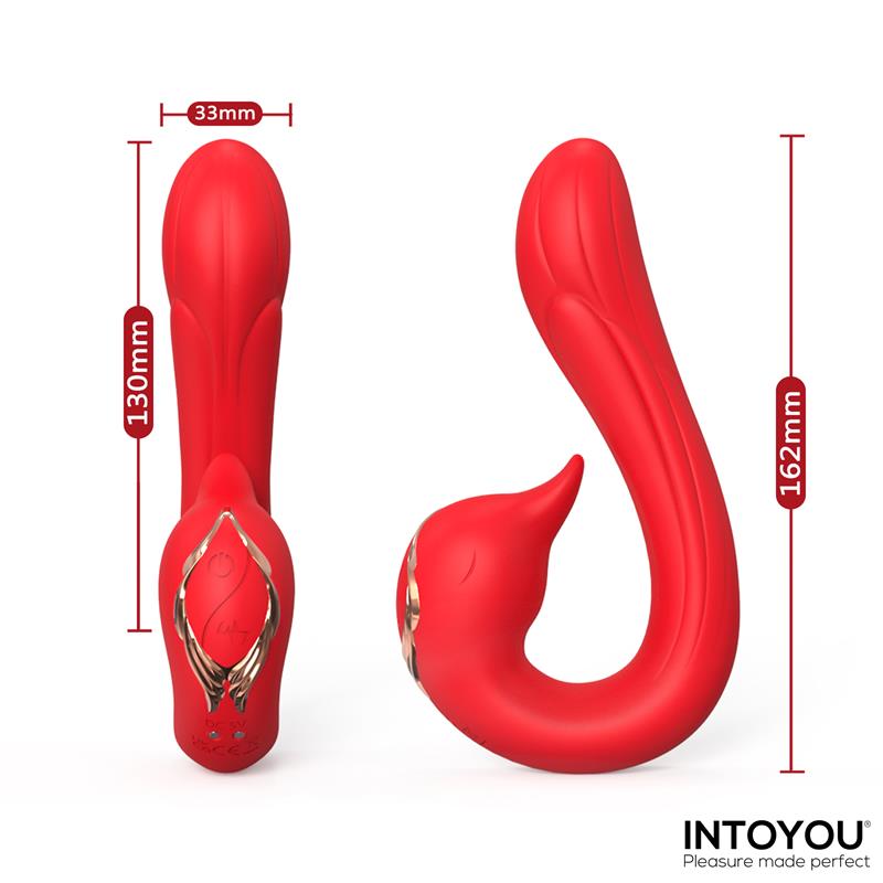 INTOYOU - SWANA VIBRATOR LICKING TONGUE WITH ANGLE ADJUSTABLE