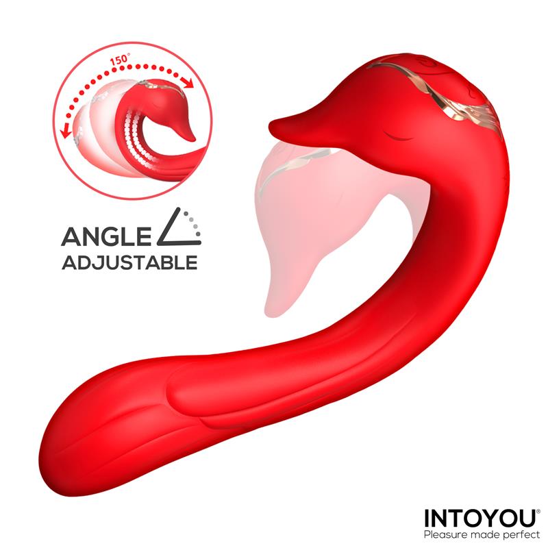 INTOYOU - SWANA VIBRATOR LICKING TONGUE WITH ANGLE ADJUSTABLE