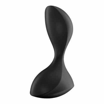 SATISFYER - SWEET SEAL BUTT PLUG WITH VIBRATION AND APP BLACK
