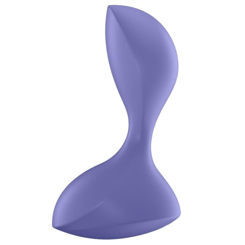 SATISFYER - SWEET SEAL BUTT PLUG WITH VIBRATION AND APP BLACK