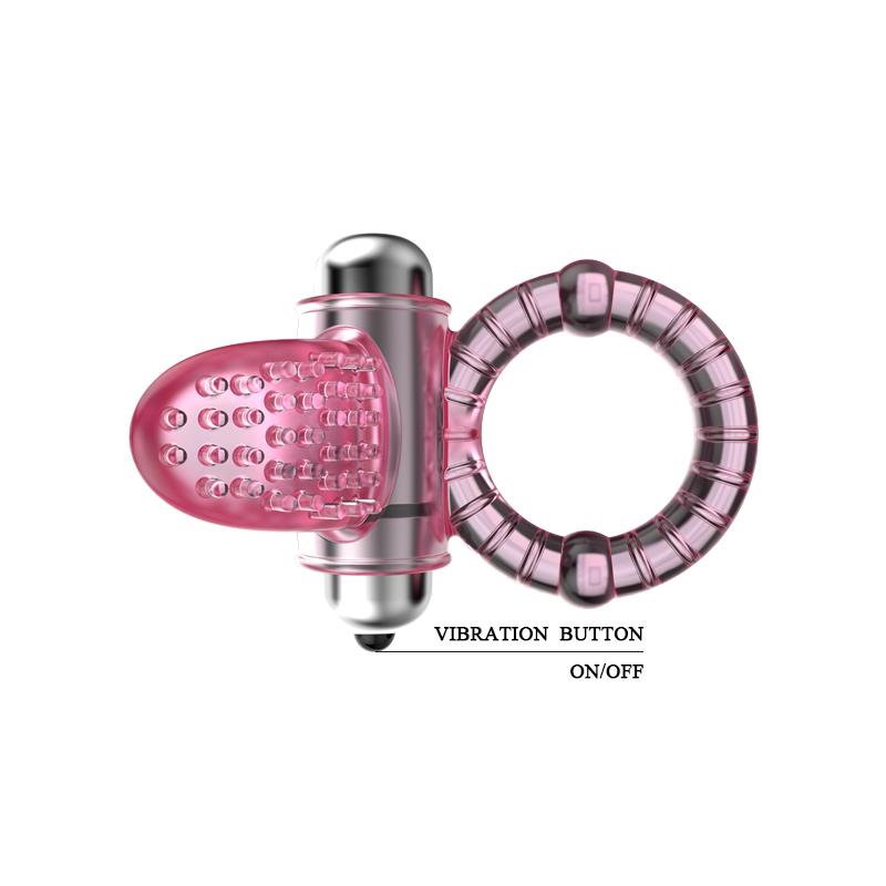 BAILE - SWEET VIBRATING RING PINK