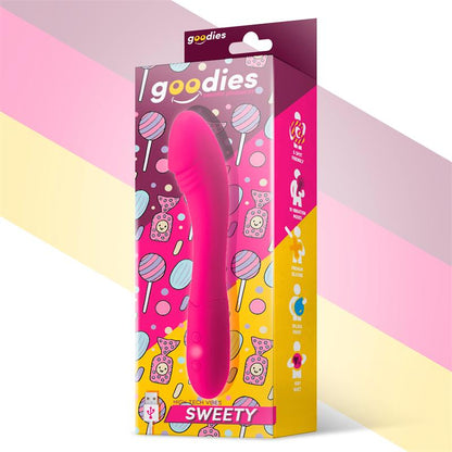 GOODIES - SWEETY G-SPOT VIBE USB SILICONE FUCHSIA